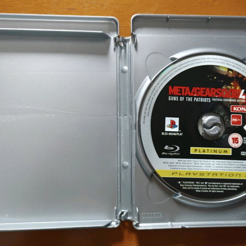 Metal Gear Solid 4 Guns of the Patriots PS3 like new