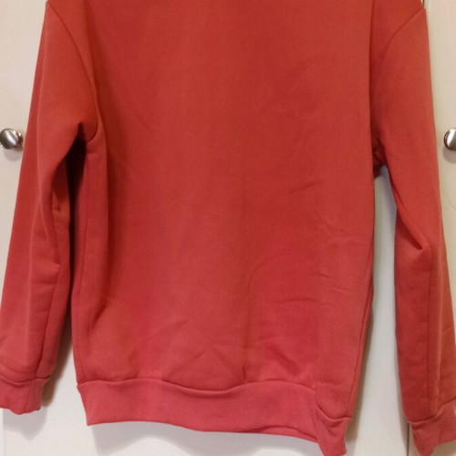 Shein women's sweatshirt like new, rotten apple color, size S