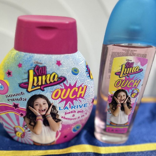 La Rive Disney Soy Luna Ouch Perfume and 2-in-1 Shower Gel Shampoo New