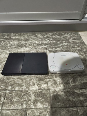 Sony PlayStation 2 Slim και PSone κονσόλες, σετ 2 για ανταλλακτικά ή επισκευή