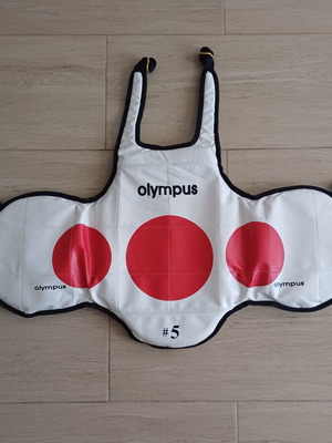 Olympus Chest Protector used, size 5 for martial arts