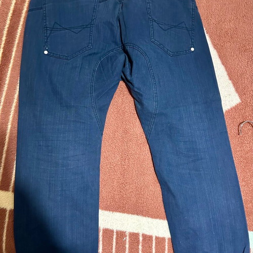 55 Soul jeans pants new, size XL, blue with elastic cuffs