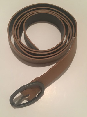 Brown belt like new, size 120x2 cm