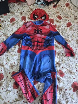 Spiderman στολή No5 μεταχειρισμένη με φθορές