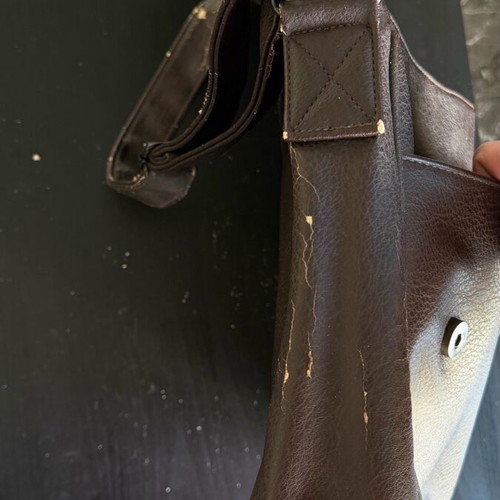 Next messenger bag used, brown, crossbody