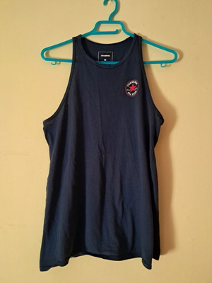 Converse sports shirt used, dark blue, size M