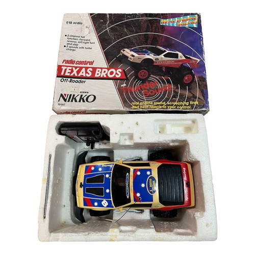 Texas Bros 1986 Nikko Camaro 1:16 Radio Control Car used