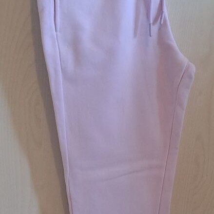 Guess women's jogger pink like new, organic cotton, size S