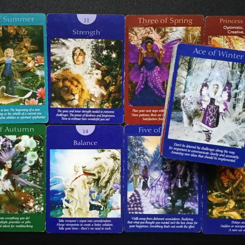 Fairy Tarot Cards deck used by Radleigh Valentine