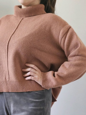 Pink Sapio Milo wool jumper used, size S