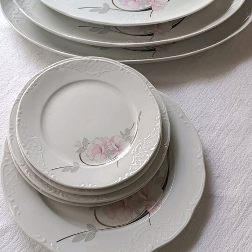 Vintage porcelain dish set Ionian like new