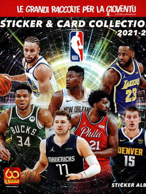 NBA Official Sticker Album 2021-2022 Καινούργιο