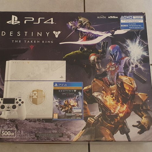 PlayStation 4 Destiny Edition console like new with box and accessories