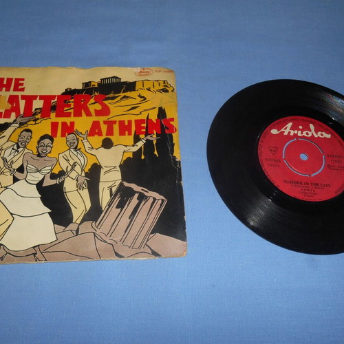 Summer In The City The Platters in Athens vinyl used, 45 rpm