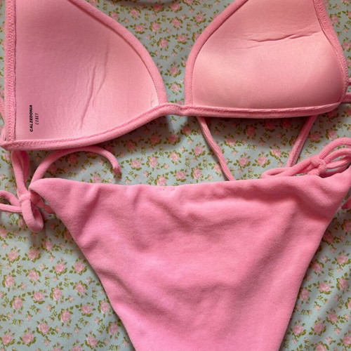 Caledonia women's pink bikini new, size S