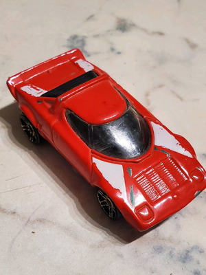 Hot Wheels Lancia Stratos 2001 μεταχειρισμένο σε μέτρια κατάσταση