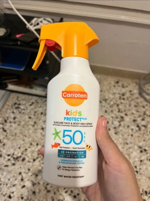 Carroten Kids Protect Plus SPF50 suncare spray 270ml