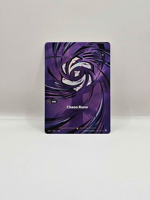 League of Legends Riftbound Vendetta Chaos Rune V.2 Showcase card