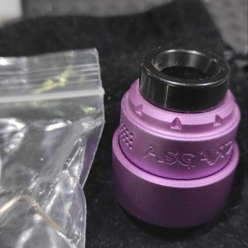 Asgard Mini RDA used, purple, 25mm, 6ml, Vaperz Cloud