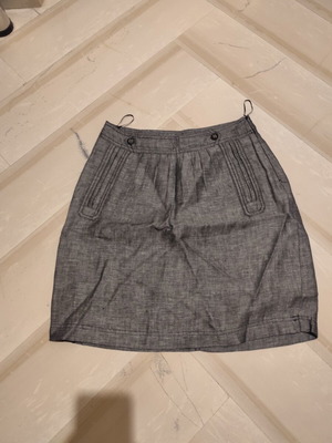 Mango skirt like new, gray, size S 36 8