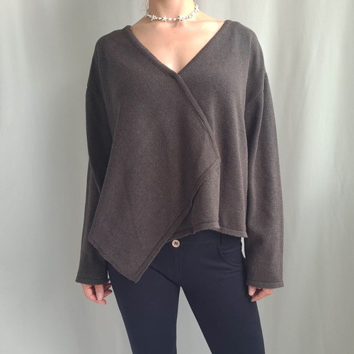 Ivan Grundahl women's sweater size XL, brown