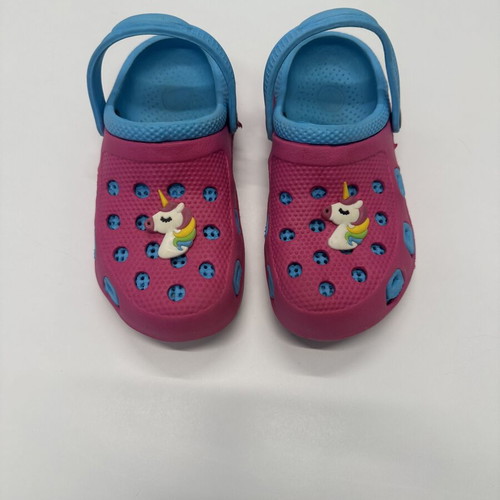 Children's Crocs size 32, pink and blue