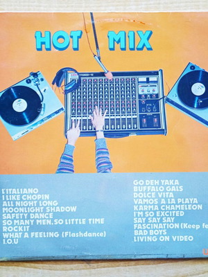 Δίσκος βινυλίου Hot Mix 80's Pop - Rock συλλογή