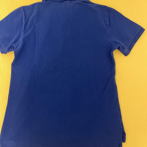 Polo t-shirt for boy 10-12 years used, blue, size 158 cm