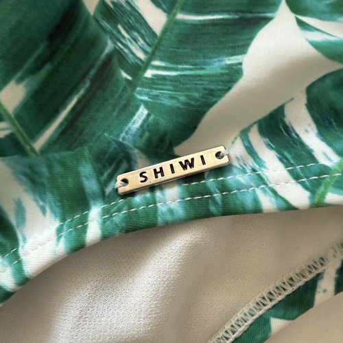 Shiwi One-Piece Swimsuit with Tropical Print like new, size S