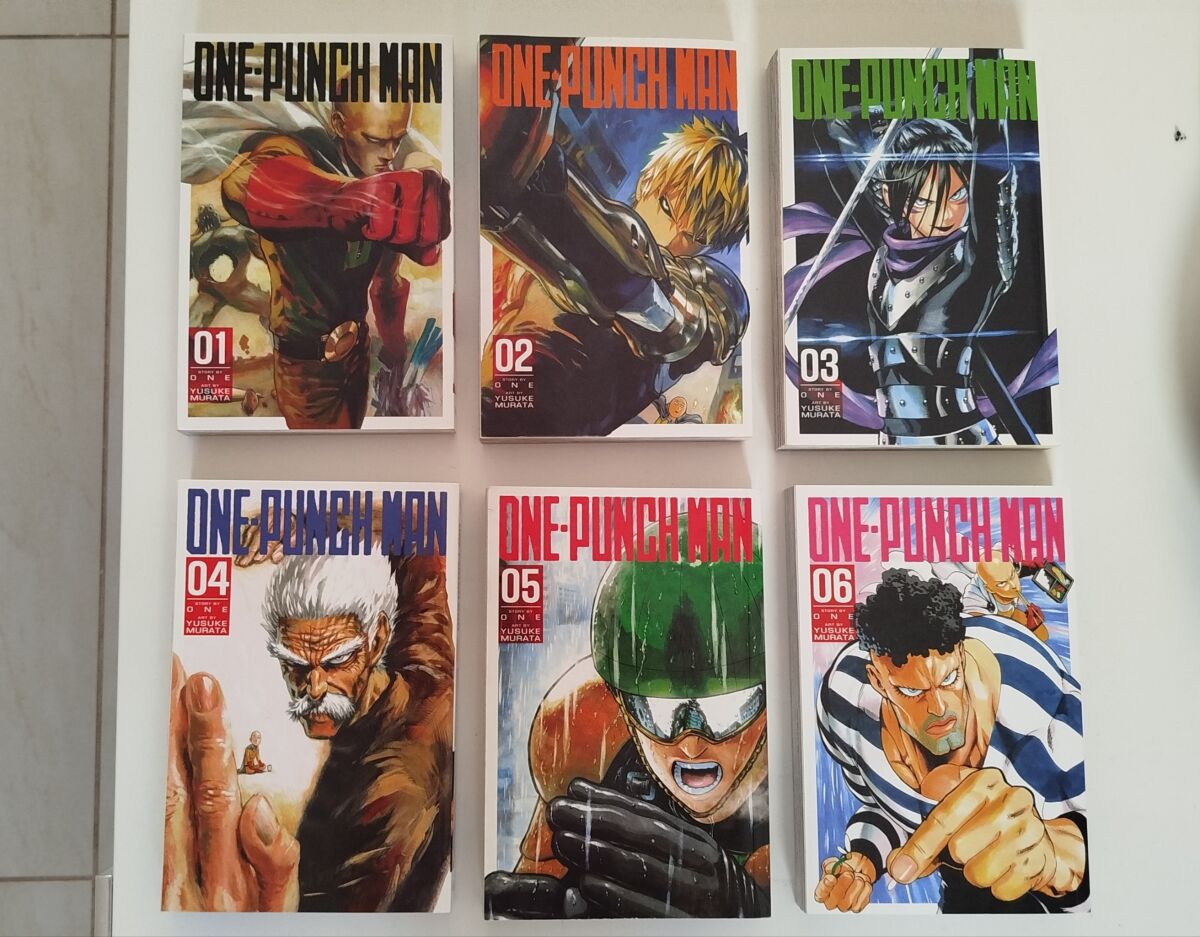 One Punch Man manga volumes 1-6 like… - € 60,00 - Vendora.cy