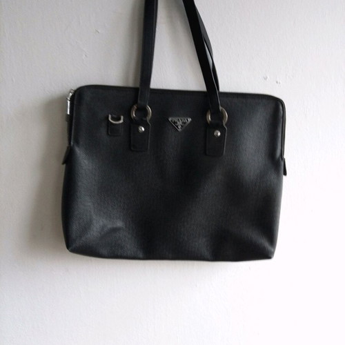 Women's briefcase bag used, black