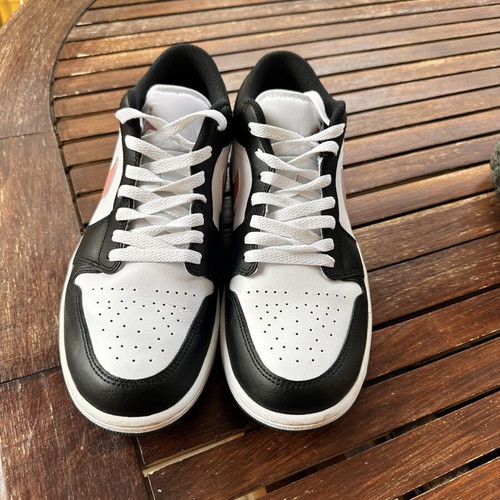 Jordan casual shoes, black and white, size 44.5