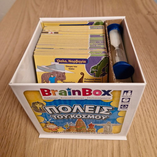 Cities of the World BrainBox board game like new