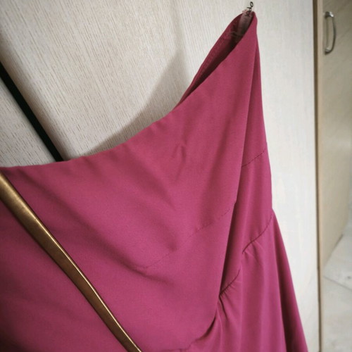 Open fuchsia dress XXL like new
