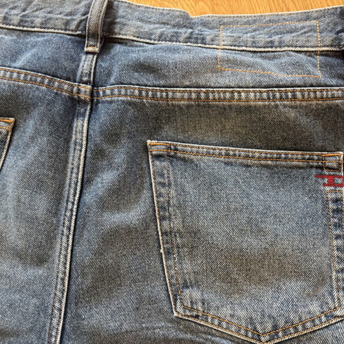 Diesel denim shorts like new, size 36, blue