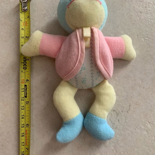 Pink Plush Fabric Frog Toy