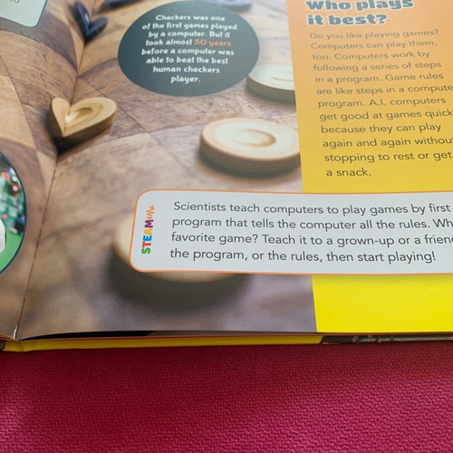 Book for children in English about artificial intelligence, like new