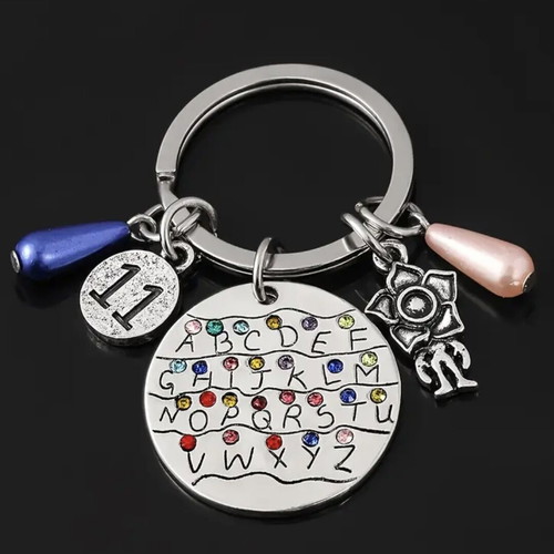 Stranger Things charms new, multicolor