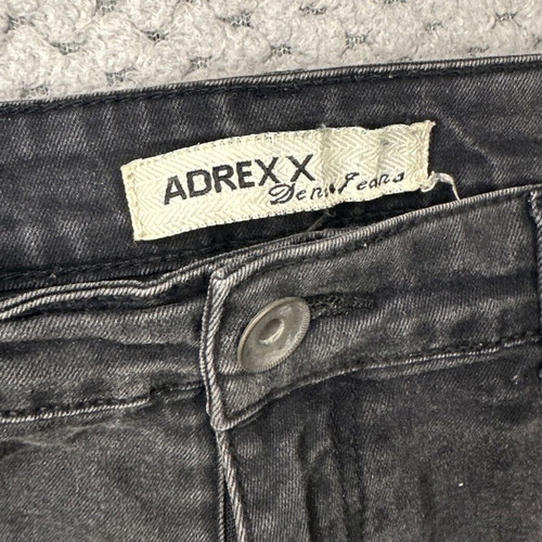 Adrexx Black Jean Denim Slim Fit Pants used