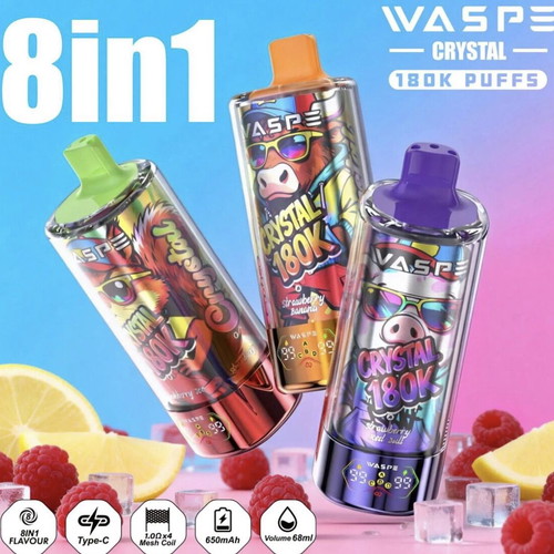 Vape ΤΕΡΑΣ 180 000 puffs 8σε1 with screen new