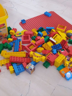 Lego Duplo vintage τουβλάκια μεταχειρισμένα, δεκαετίας 80-90