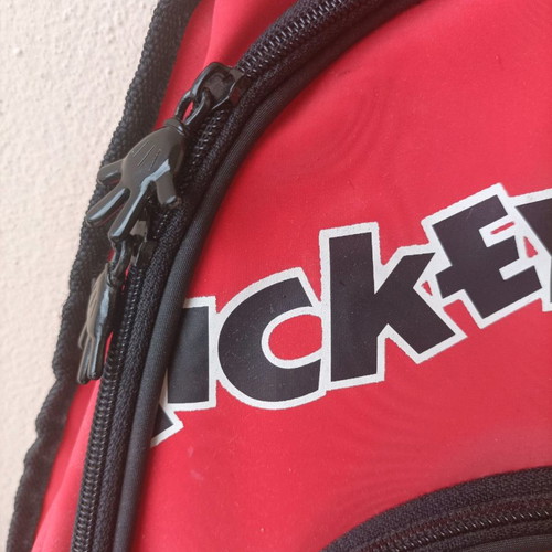 Mickey Mouse school bag used with cross strap buckle