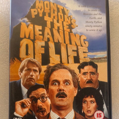 Monty Python's The Meaning of Life DVD used, no Greek subtitles