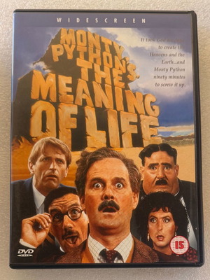 Monty Python's The Meaning of Life DVD ελαφρώς μεταχειρισμένο, χωρίς ελληνικούς υπότιτλους
