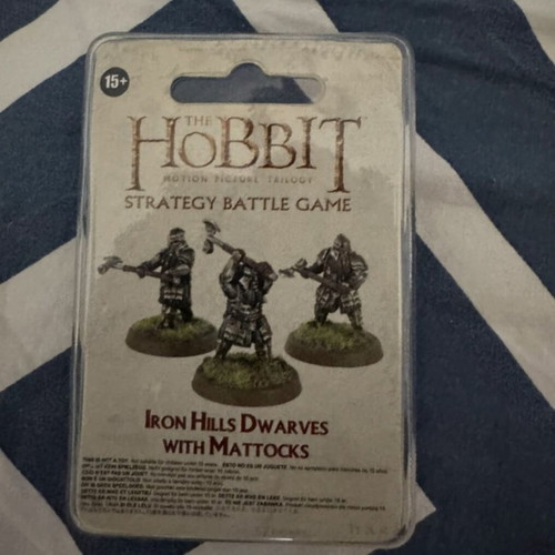 Lord of the Rings Iron Hills Dwarves with Mattocks new