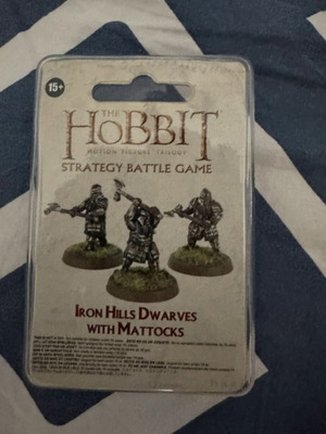Lord of the Rings Iron Hills Dwarves with Mattocks new