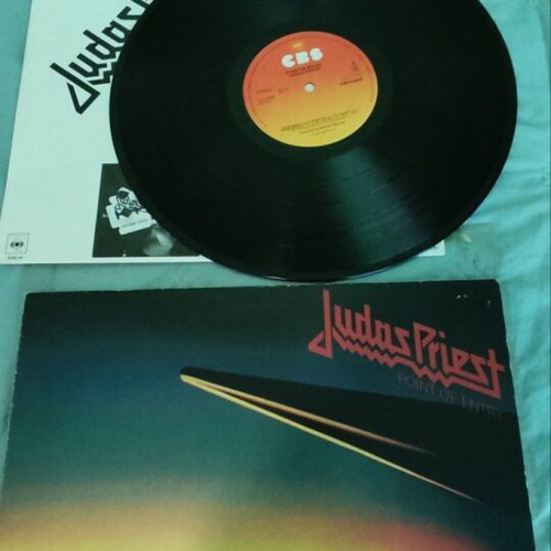 Judas Priest Point Of Entry vinyl used, metal