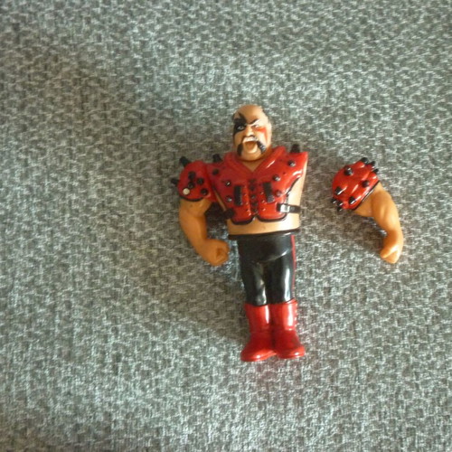 Hawk Legion of Doom figure WWF Hasbro giants of the cats