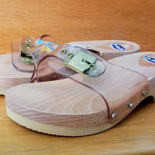Dr Scholl slippers size 38, white beige