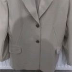 Women's beige jacket like new, size M